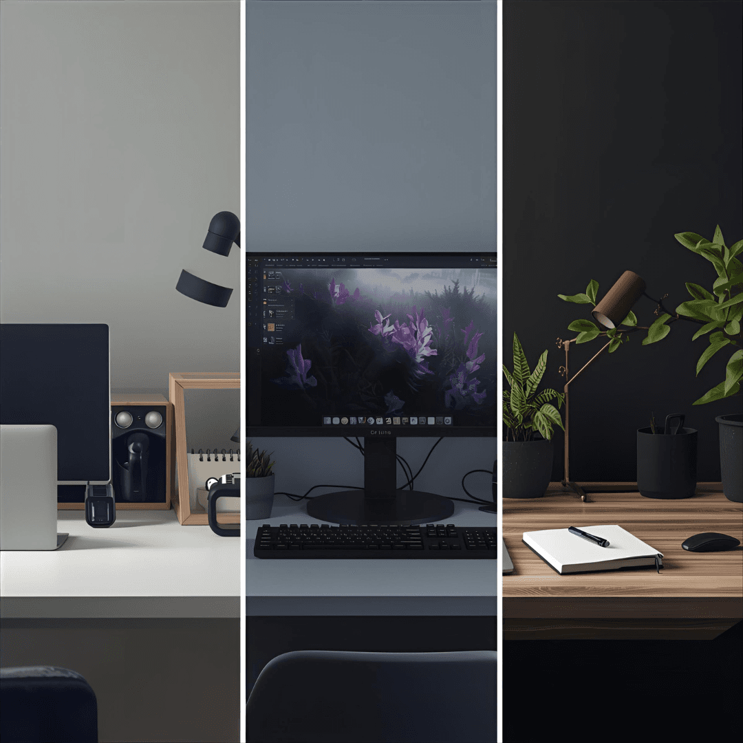 本物のデスク環境を毎日発見